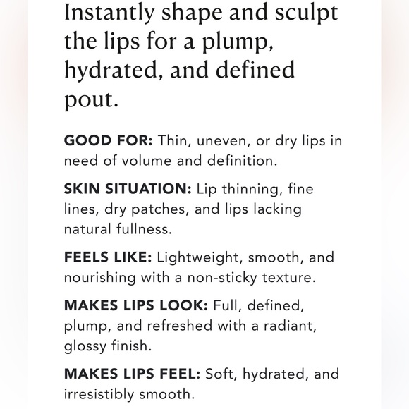 Bundle! BN Nakery Beauty Lip Peptide Color Drench - Naked Rose - Picture 8 of 8